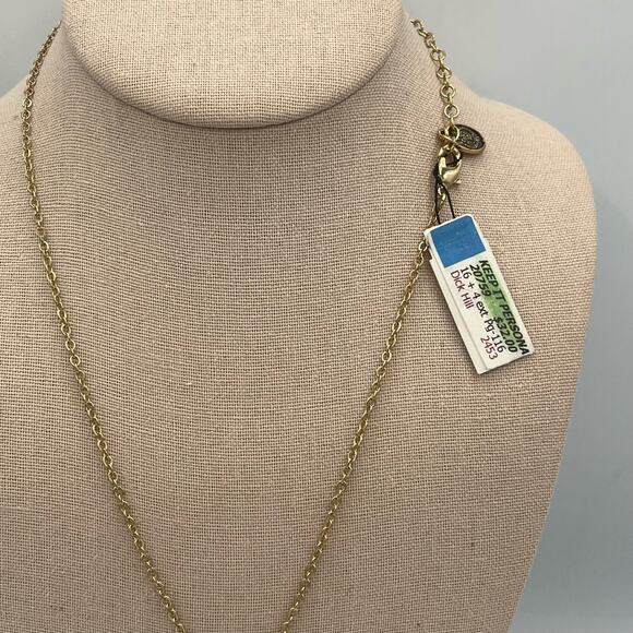 Premier Designs Keep it Personal Gold Classic Danity Girly Necklace New - Picture 6 of 6